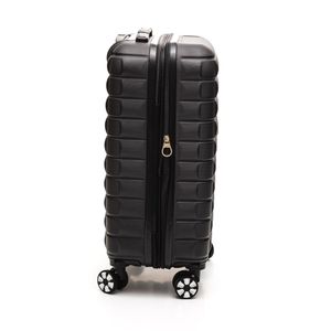 Mala De Bordo Luxcel Abs Polo King Tamanho P (10kg) - Mf10472pk-P Preto