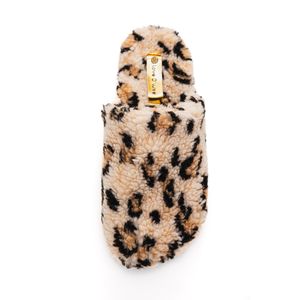 Pantufa  Love De Luxe Chinelo Feminino Peluciado 9.315 Animal Print