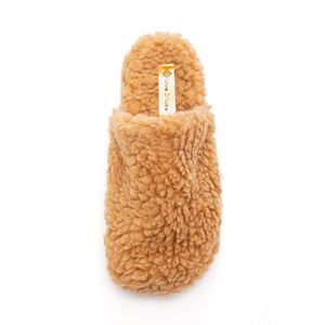 Pantufa  Love De Luxe Chinelo Feminino Peluciado9.314 Caramelo