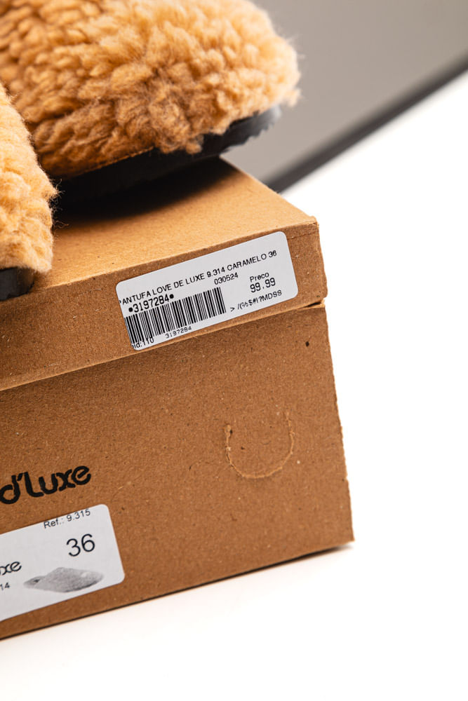 Pantufa-Love-De-Luxe-9.314-Caramelo