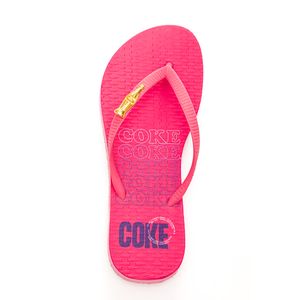 Chinelo De Dedo Coca-Cola Feminino Gradient Cc4113 Pink