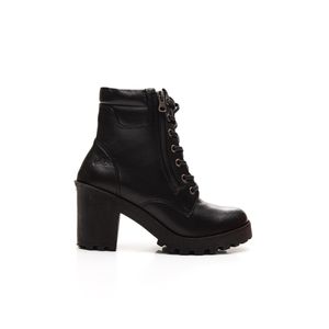 Bota Amarok Coturno Feminina Couro 928-1 Preto