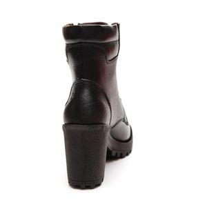 Bota Amarok Coturno Feminina Couro 928-1 Preto
