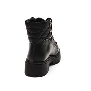Bota Mississipi Coturno Feminino Cadarço Ma503 Preto