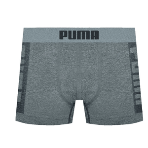 Cueca Puma Boxer Cotton Masculina Sport 14193-001 Cinza
