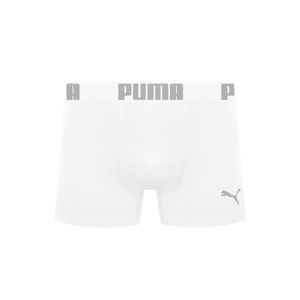 Cueca Puma Boxer Microfibra Sem Costura Masculina 14100.001 Branco