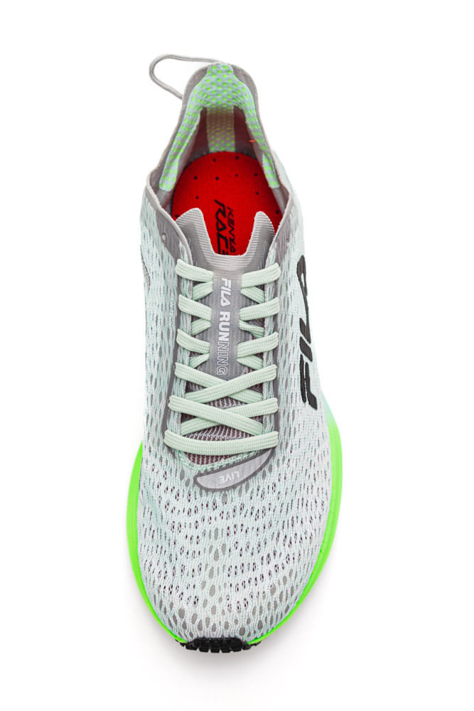 Tênis Fila Kr6 Corrida Feminino F02r00090-6216 Verde