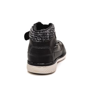 Tênis Camin Juvenil Menina Cano Forrado 3141-10 Preto