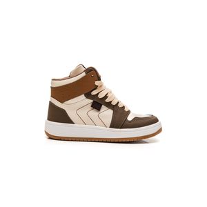 Tênis Camin Sneaker Juvenil Menino Napa 3567-126 Off-White