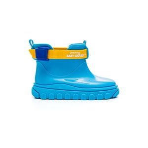 Bota Grendene Galocha Infantil Menino Baby Shark+Capa De Chuva  23068-Ay827 Azul