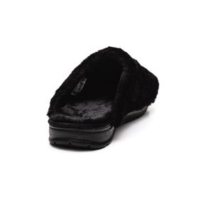 Pantufa Pegada Feminina Slip Em Tecido 266007-02 Preto