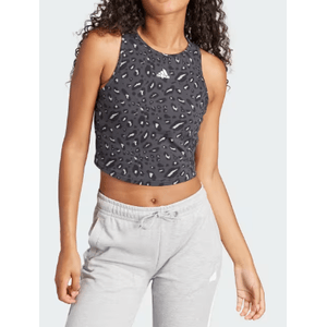 Regata Adidas Cropped Animal Print Essentials In9930 Chumbo