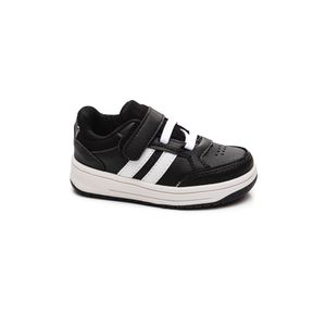 Tênis Billiboo Casual Infantil Menino Velcro  Kr044 Preto