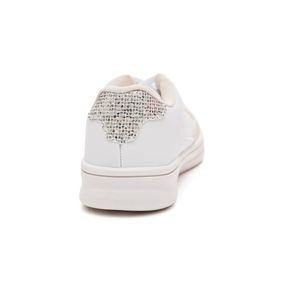 Tênis Billiboo Casual Juvenil Menina Cadarço Kr237f Off-White