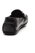 Sapato-Mocassim-Couro-Fivela-Masculino-Serafim-610-Preto