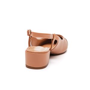 Sapato Beira Rio Chanel Feminino Napa 4301.11 Nude