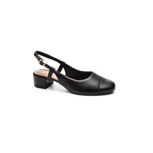 Sapato Beira Rio Chanel Feminino Napa 4301.11 Preto