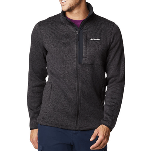 Jaqueta Fleece Columbia Masculina Sweater Weather 1954101 Preto