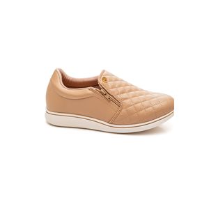 Tênis Modare Feminino Slip On Casual Ultra Conforto 7358.224 Bege