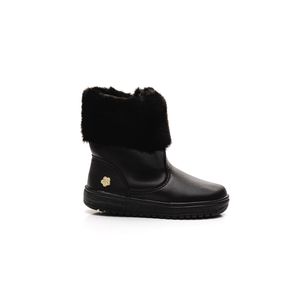 Bota Tininha De Cano Baixo Juvenil Menina 33.002 Preto