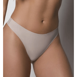 Calcinha Fio Dental Corte A Fio Selene 21005.001 Bege
