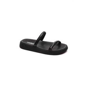 Chinelo Moleca Papete Feminino Slide 5507.100 Preto