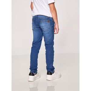 Calça Jeans Max Denim Juvenil Escolar Slim 8497 Azul