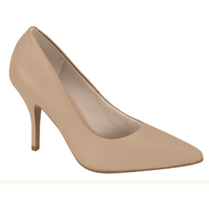 Sapato Beira Rio Scarpin Feminino Salto Agulha 4122.1400 Bege