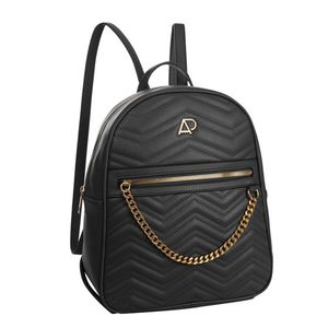 Bolsa Semax De Costas Feminina Matelassê Clássica – Al3032mr Preto