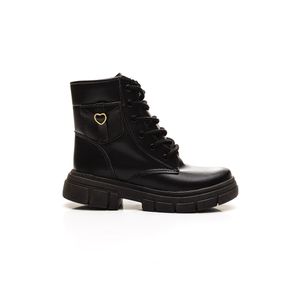 Bota Doce Pé Infantil Menina Cano Baixo 36023-07 Preto