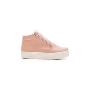 Tênis Doce Pé Infantil Menina Forrado Cano Baixo 37000-39 Nude