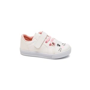 Tênis Doce Pé Infantil Menina Velcro 11001-01 Branco