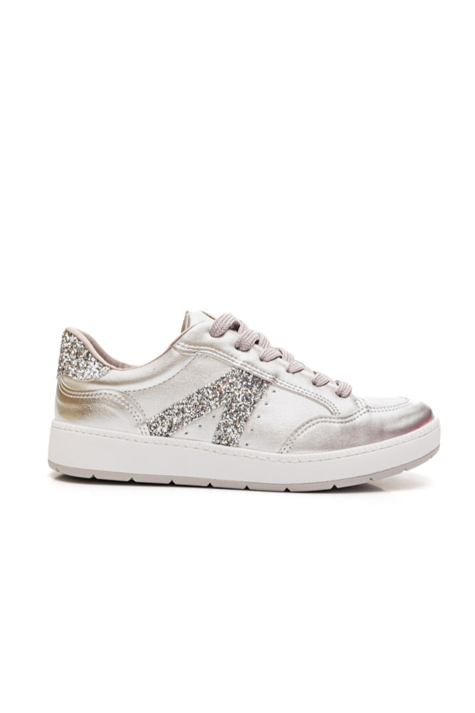 Tenis-Via-Marte-Casual-Feminina-Glitter-076-001-Prata