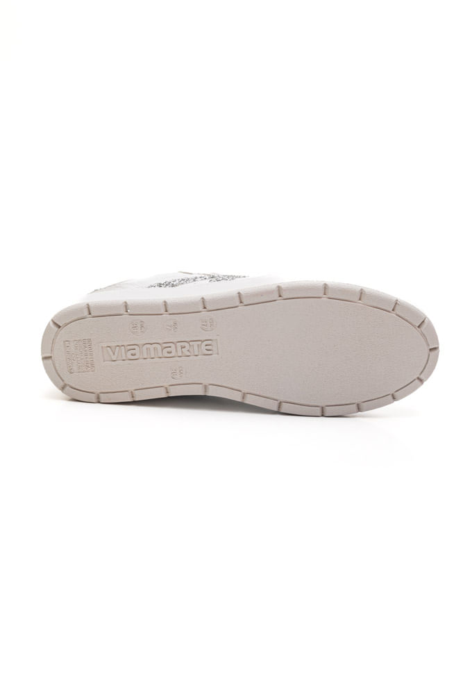 Tenis-Via-Marte-Casual-Feminina-Glitter-076-001-Prata