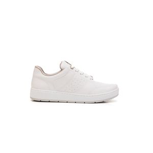 Tênis Via Marte Casual Feminino Cadarço 076-002 Branco