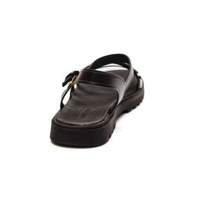 Sandalia Molekinha Confortavel Juvenil Menina Tira Strass 2344.128 Preto