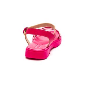 Sandalia Molekinha Confortavel Juvenil Menina Tira Strass 2344.128 Pink