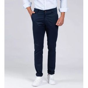 Calca Docthos Slim Masculina Sarja Lisa 110018 Azul