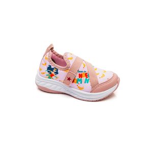 Tênis Via Vip Dia A Dia Mulher Maravilha Infantil Menina  W2509mm Rosa