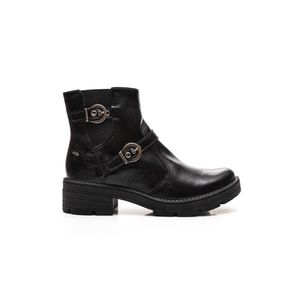 Bota Dakota De Cano Curto Feminina Tratorada G9631-01 Preto