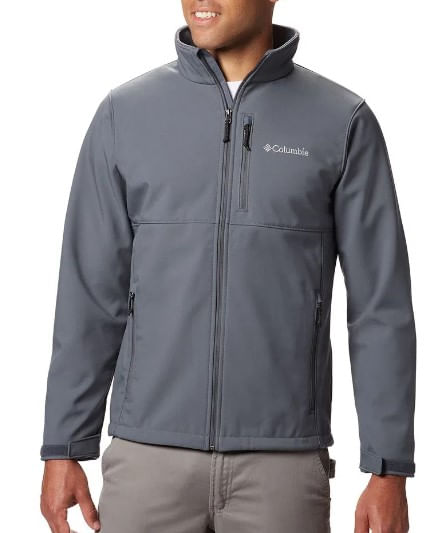 Jaqueta Columbia Masculina Ascender Softshell 1556531 Cinza