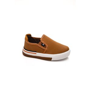 Tênis Slip On Infantil Menino Molekinho 2615.100 Caramelo