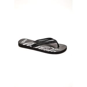 Chinelo Coca Cola  Shoes Spencerian Crop 2 Masculino Cc4256 Preto