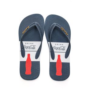 Chinelo Coca Cola  Shoes Contour Band 2 Masculino Cc4262 Marinho