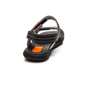 Sandália Molekinho Juvenil Menino Velcro  2400.355 Preto