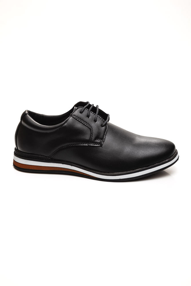 Sapato West Line Social Masculino Elements 8200 Preto