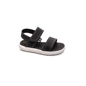 Sandália Molekinho Papete Infantil Menino 2619.210 Preto