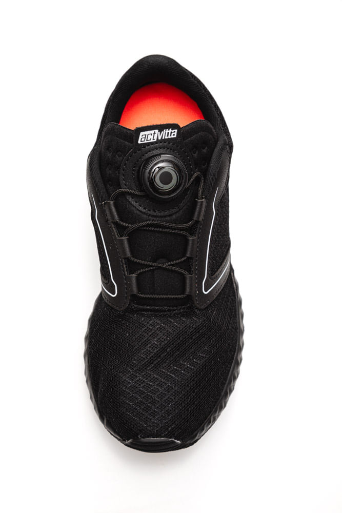 Tenis Activitta Caminhada Feminino 4836.107.27545 Preto