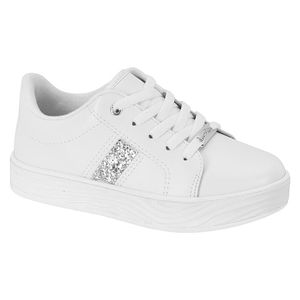 Tênis Molekinha Casual Infantil Menina  2520.1737 Branco