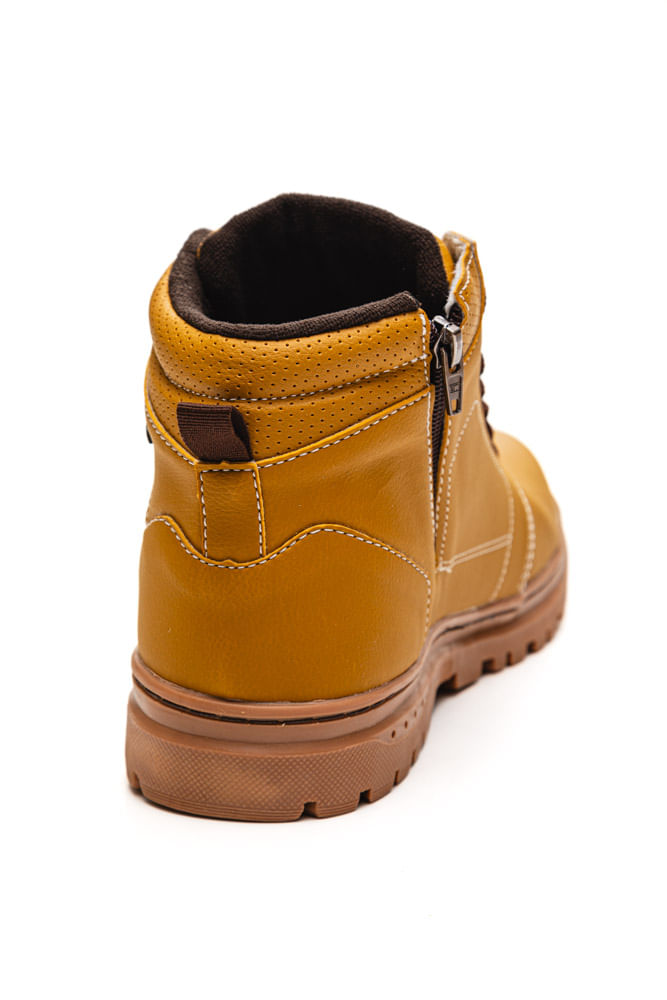 Bota-Sport-Fire-Coturno-Masculino-Ziper-0103api-Amarelo